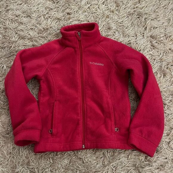 Columbia jacket pink size xs 6 - Picture 1 of 2